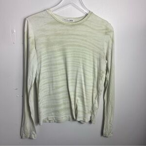 Reformation JEANS light green tie dye t-shirt size xs